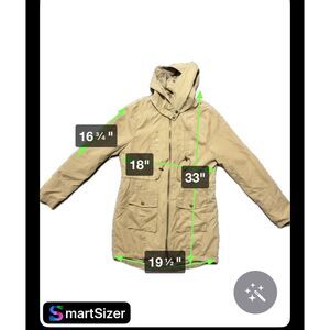 BKE military outerwear jacket size S